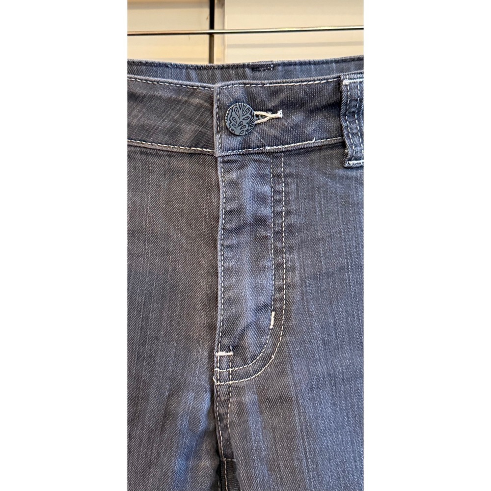 PrAna Women's Mid Rise Gray Wash Casual Denim Skinny Fit Jeans Size 8 Gorpcore - Picture 5 of 9